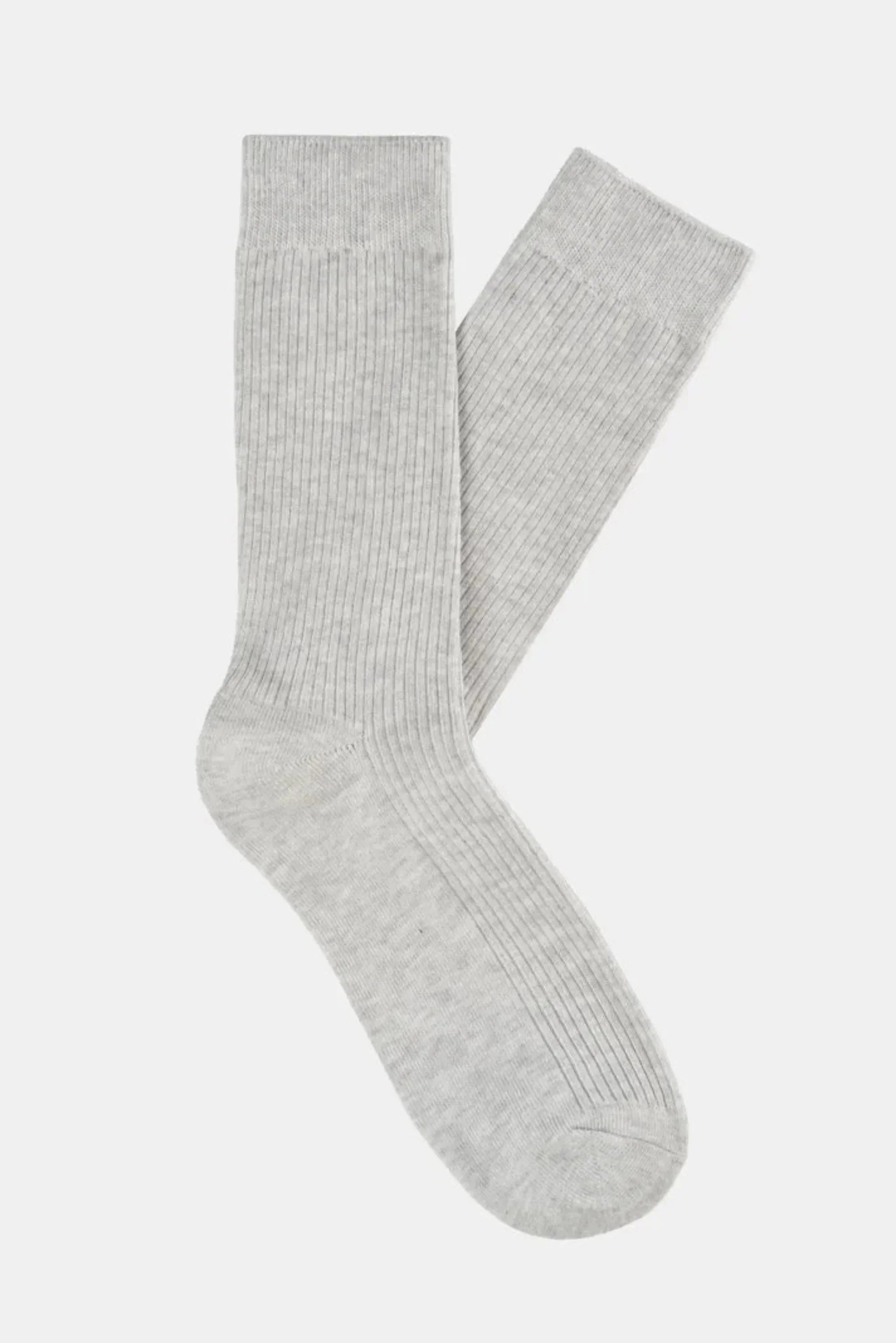 FLOW RIBBED MID SOCKS
