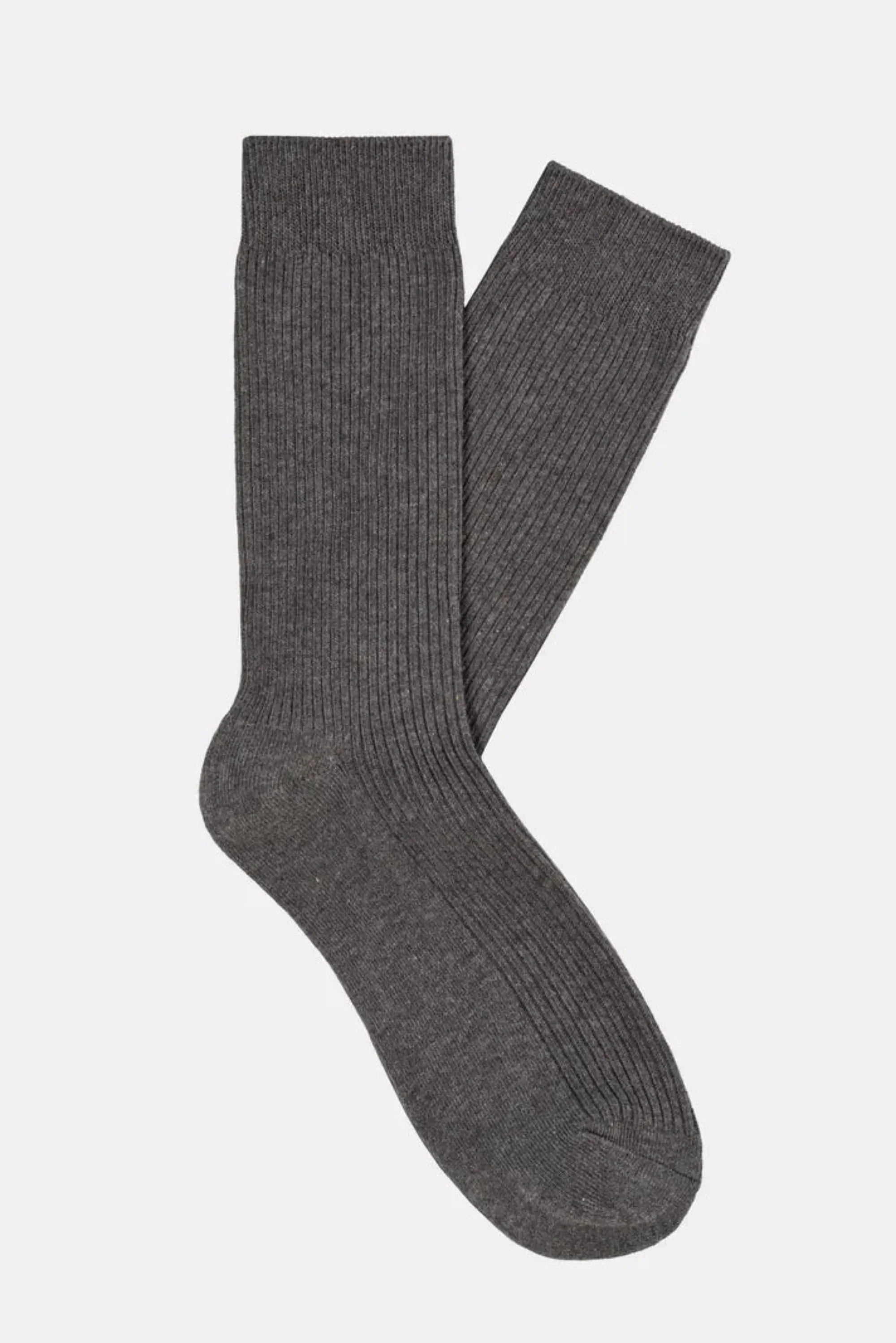 FLOW RIBBED MID SOCKS
