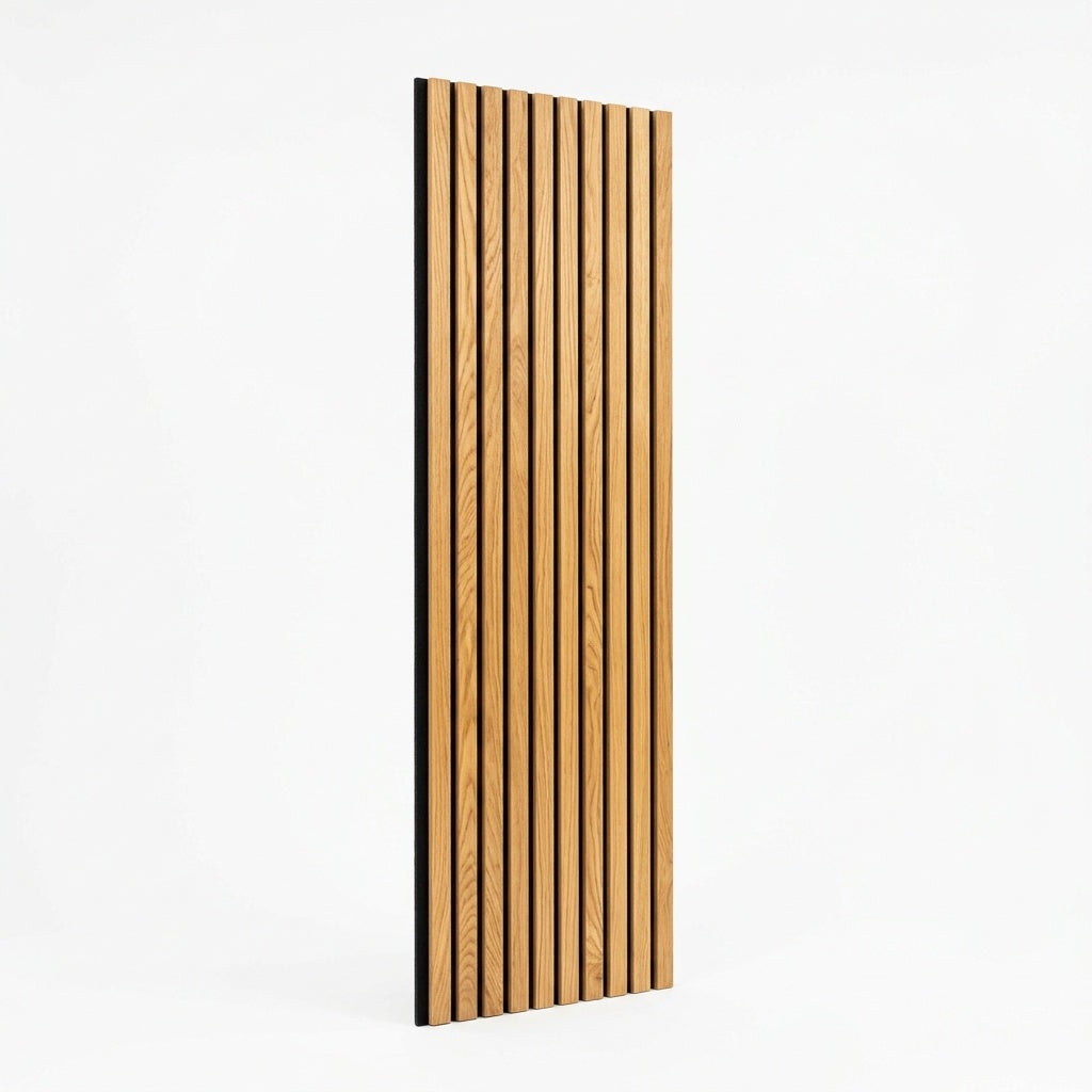 Herne Bay XL Walnut Acoustic Wall Panel — 270 × 110 cm