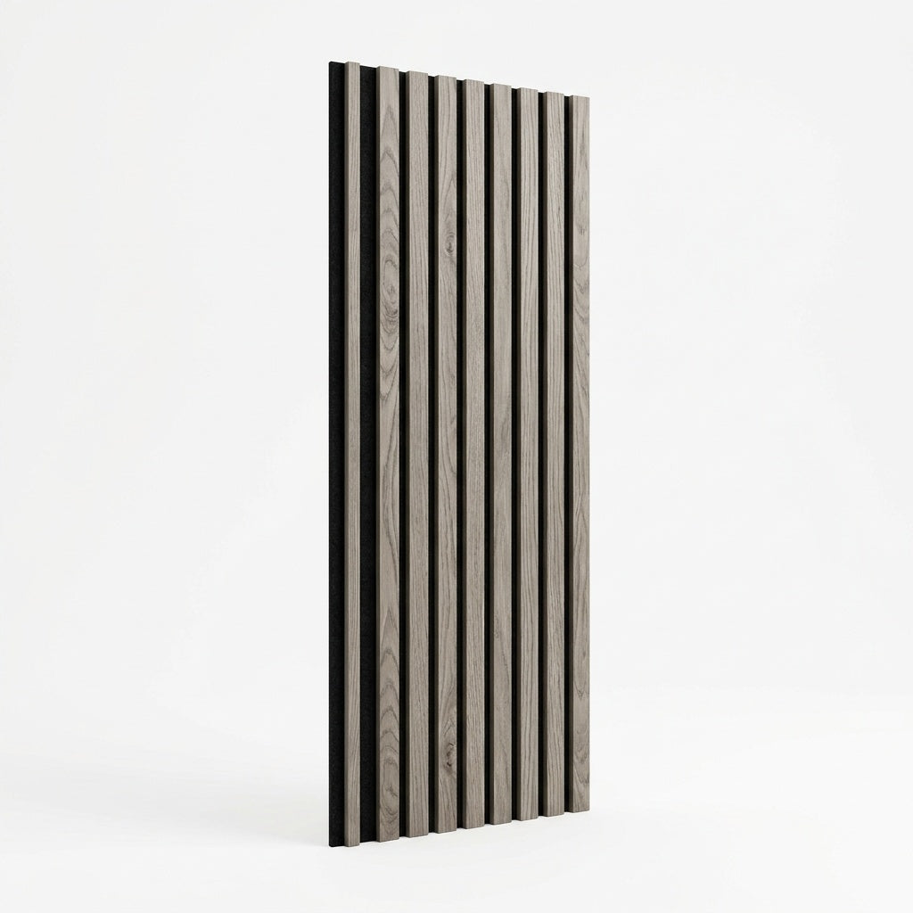 Herne Bay XL Walnut Acoustic Wall Panel — 270 × 110 cm
