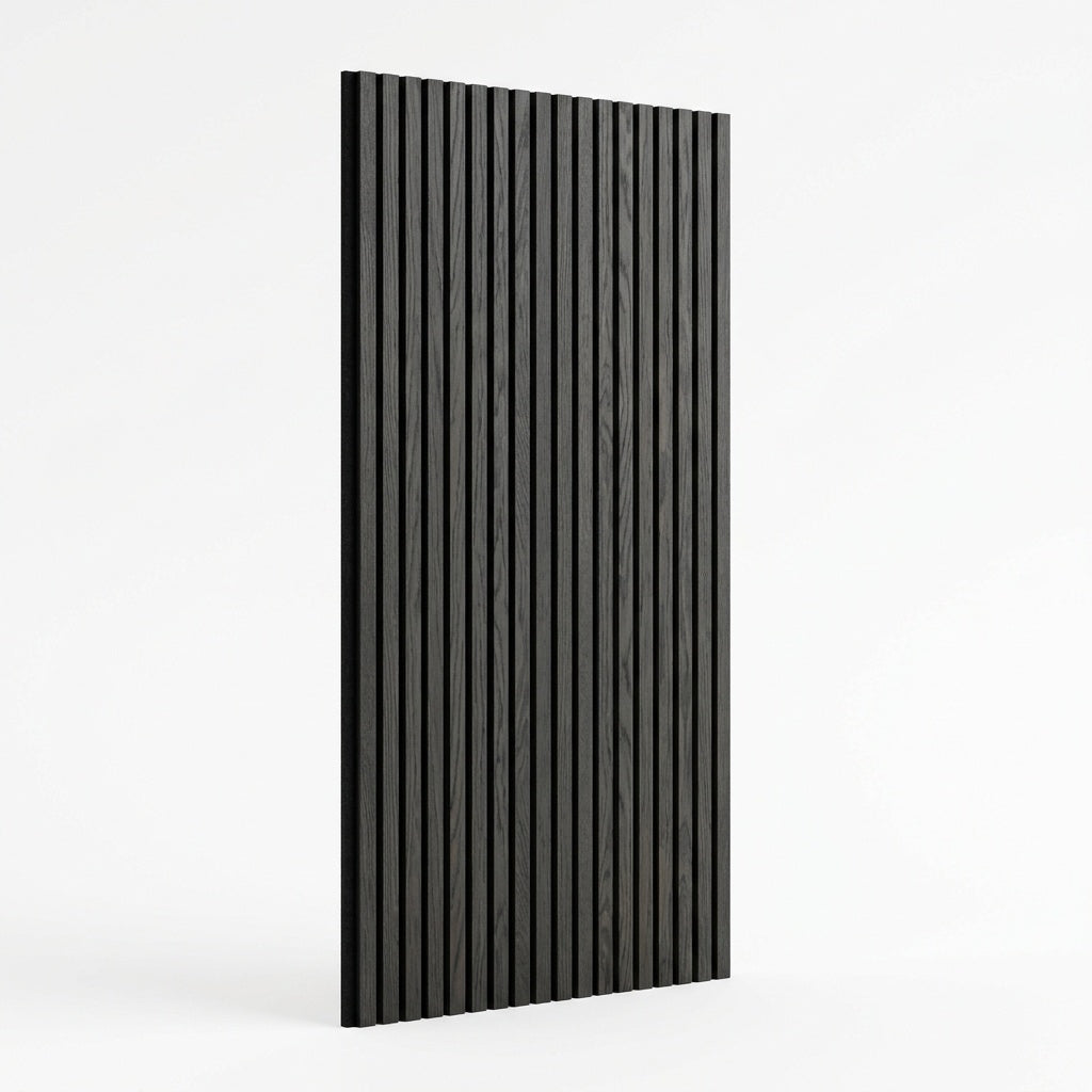 Herne Bay XL Walnut Acoustic Wall Panel — 270 × 110 cm